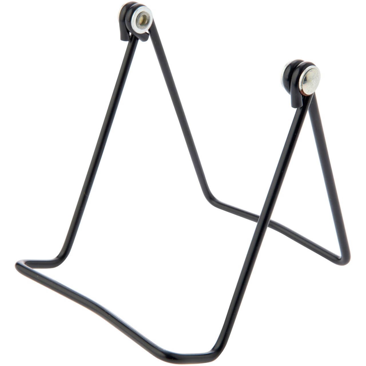 Bard's Vinyl Covered Black Wire Easel Stand, 4.5" H x 4" W x 4.75" D